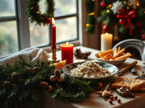 Dezembro não precisa girar em torno da comida