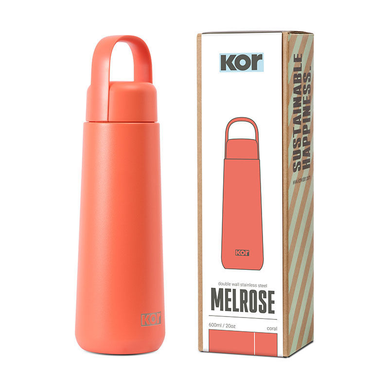 Thumbnail: Kor Melrose water bottle 20oz (ss)600ml – Coral