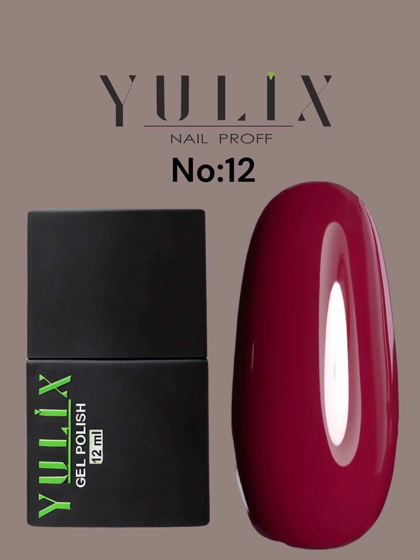 No:12 kalıcı oje-12 ml