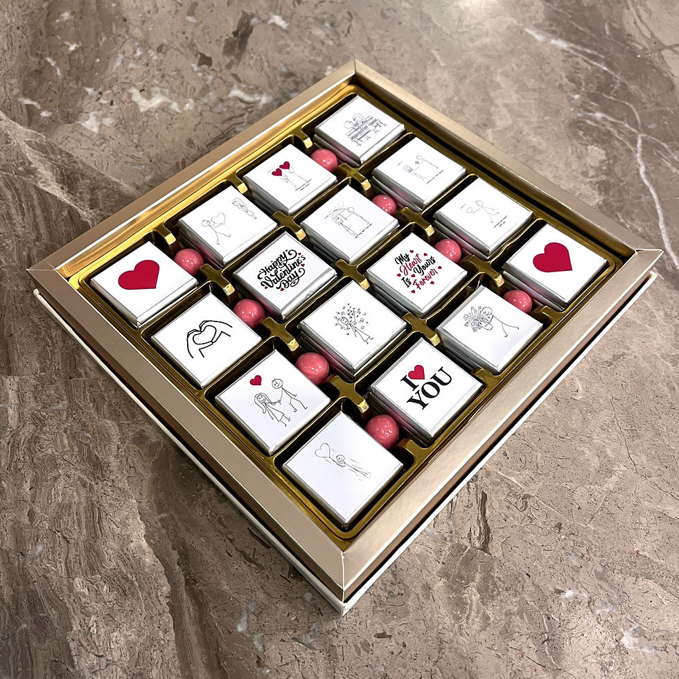 Küçük resim: Valentines Kişiye Özel Çikolata - Sevgililer Günü Hediye 6