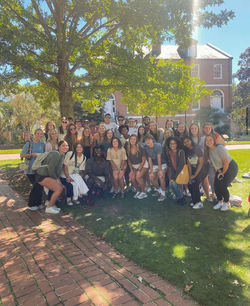 Ice Cream Social during Fall 2022 Recruitment