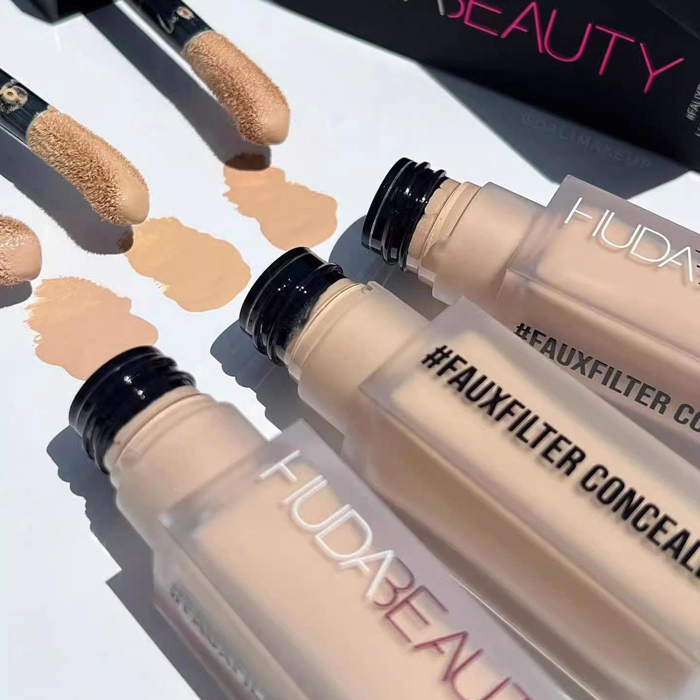 Huda Beauty Faux Filter Luminous Matte Eye Concealer Moisturizing Long Lasting L