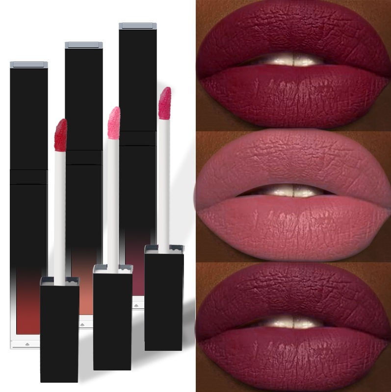 Thumbnail: Waterproof Vegan Make Your Own logo Matte Liquid Lipstick Private Label Custom 