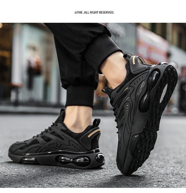 Thumbnail: Men's Shoes 2025 Spring and Autumn New Breathable Shoes Men's Versatile Thick so