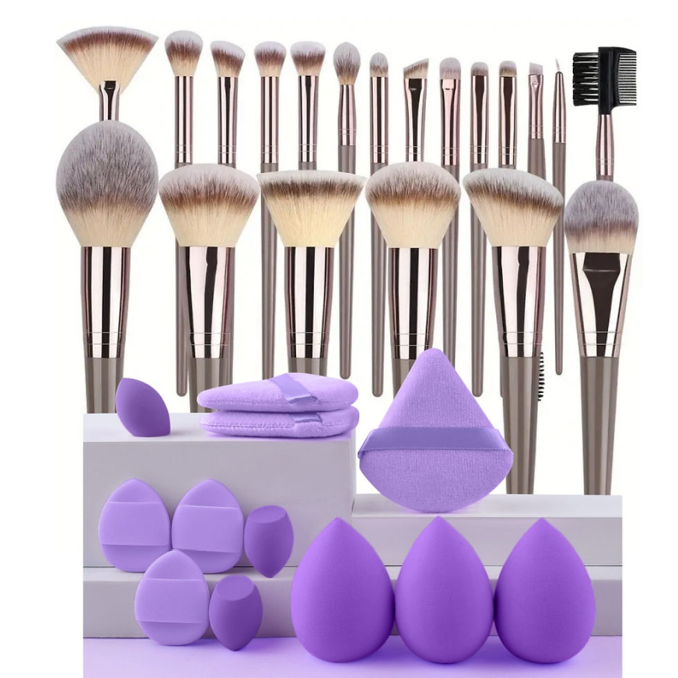 Thumbnail: Professional 3-20PCS Makeup Brushes Set Soft Fluffy Foundation Eyeshadow Conceal