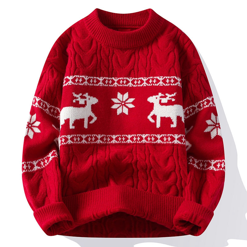 Thumbnail: 2024 Winter sweater new High End Luxury Cashmere Sweater Men Thick Warm Mens Swe