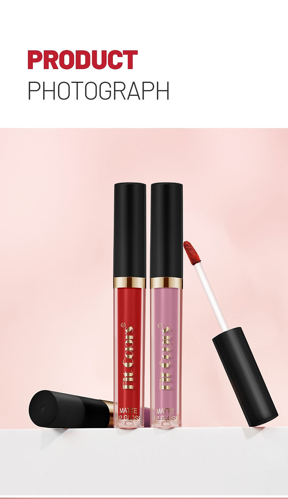 Thumbnail: Fit Colors Long-lasting Matte Lipstick Non Stick Moisturizing Lip Gloss Waterpro