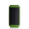 High Capacity 10000mah Solar Portable Mobile Phone Charger External USB LED Powe