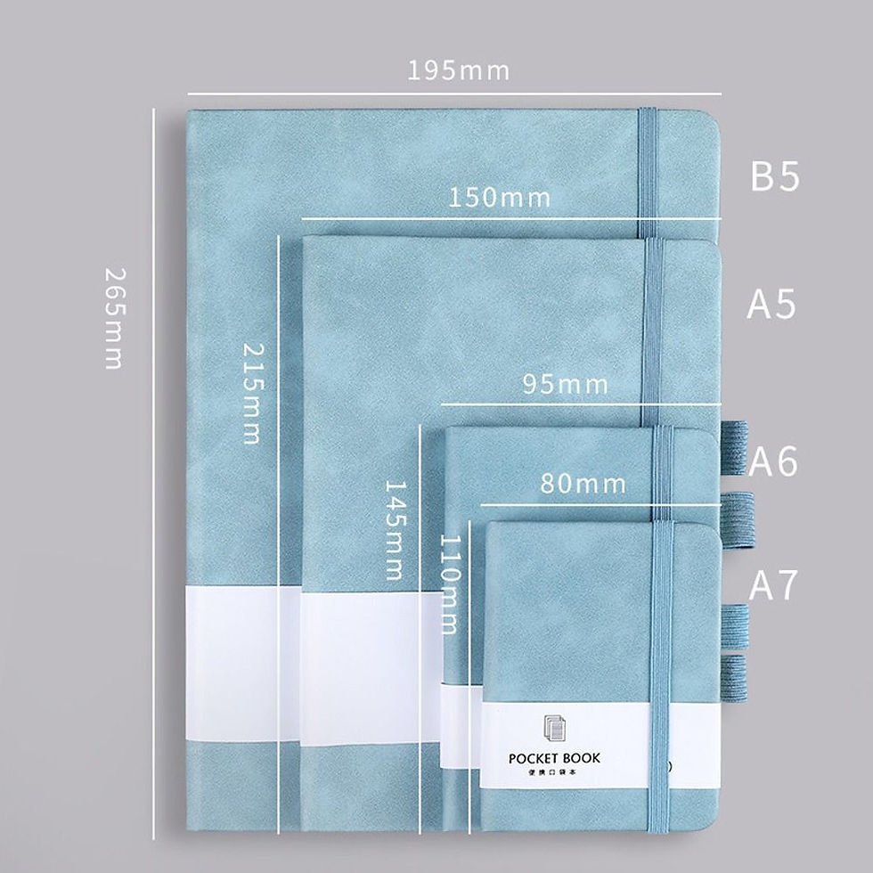 Thumbnail: Student Notebook A6/A7 A6/A7 Pocket Notepad Portable 100 Sheets Portable Mini No