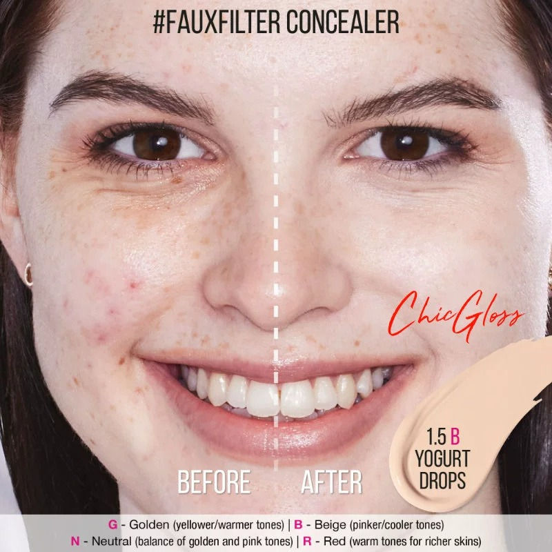 Thumbnail: Huda Beauty Faux Filter Luminous Matte Eye Concealer Moisturizing Long Lasting L