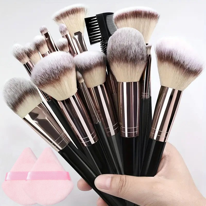 Professional 3-20PCS Makeup Brushes Set Eyeshadow Foundation Concealer Blending