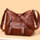 Thumbnail: Soft Leather Mother Bag Large Capacity Fashionable Shoulder Crossbody Bag for Wo