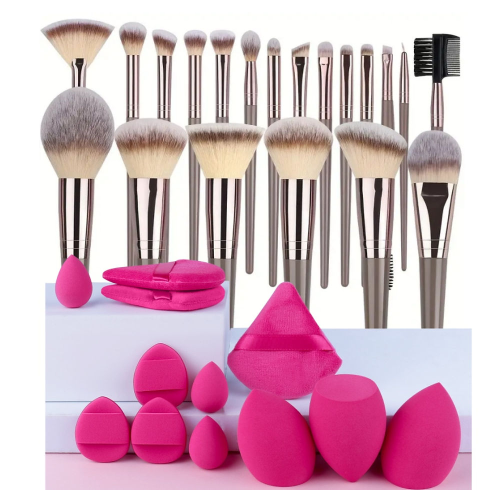 Thumbnail: Professional 3-20PCS Makeup Brushes Set Soft Fluffy Foundation Eyeshadow Conceal
