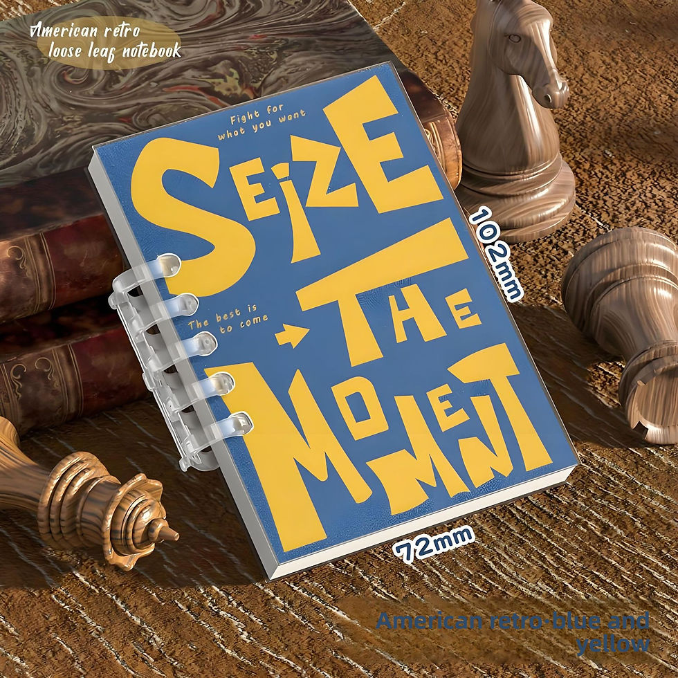 Thumbnail: A7 Portable Small Notebook American Retro Mini Notebook High-value Thickened Poc