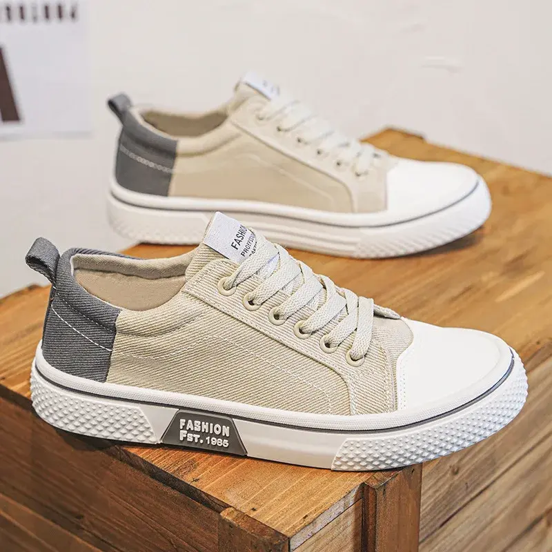Thumbnail: 2024 Summer New Men's Breathable Versatile Skateboarding Shoes Men's Soft Botto