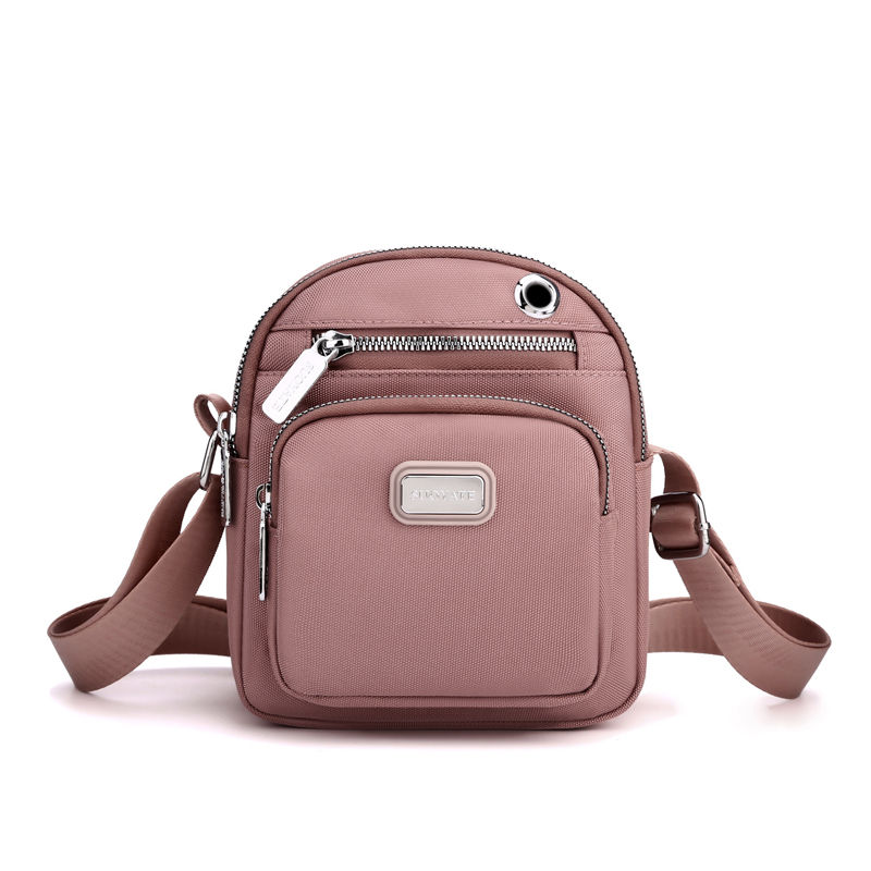 Thumbnail: Fashion Multi Pockets Design Women Mini Bag High Quality Fabric Female Shoulder 