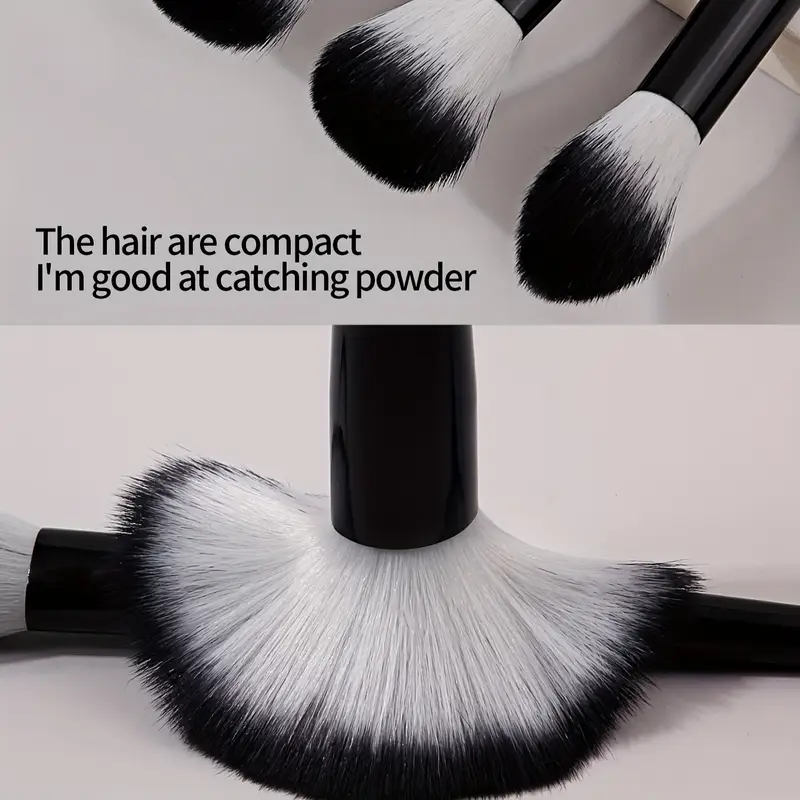 Thumbnail: NEW 13PCS Makeup Brush Set Soft Fluffy Eye Shadow Foundation Blush Highlighter C