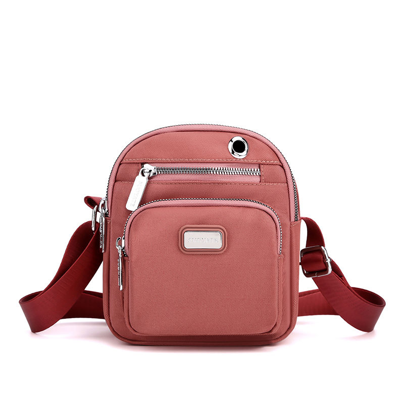 Thumbnail: Fashion Multi Pockets Design Women Mini Bag High Quality Fabric Female Shoulder 