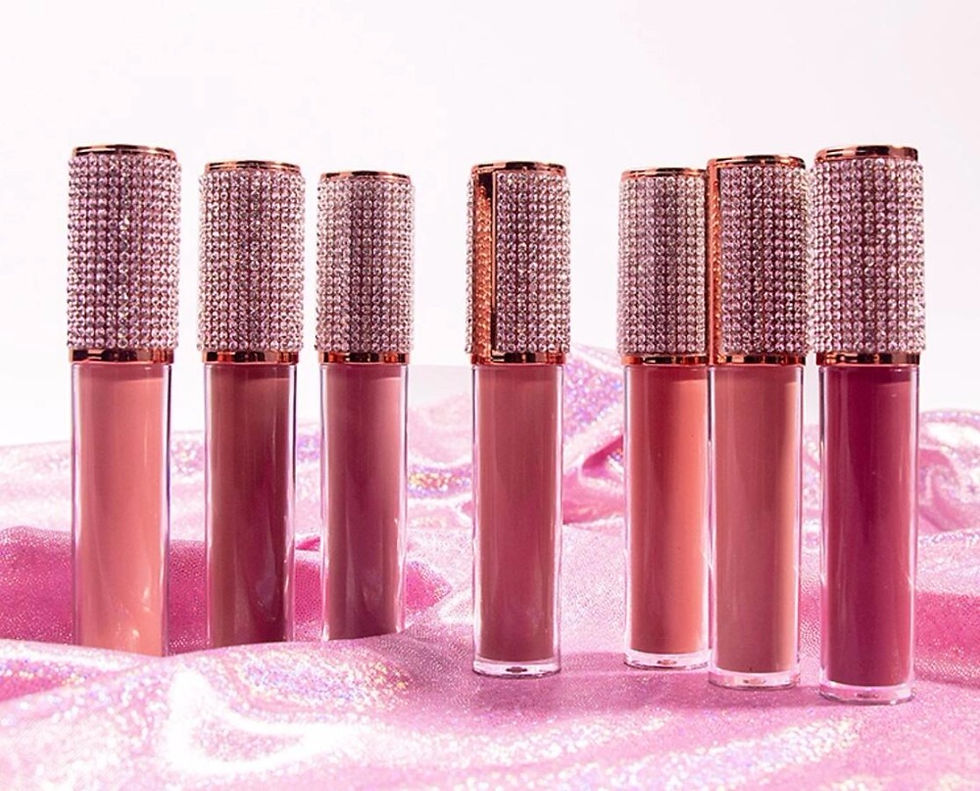 Thumbnail: Private Label Diamond Lipgloss Wholesale Clear Shiny Glitter Glossy Makeup Lip G