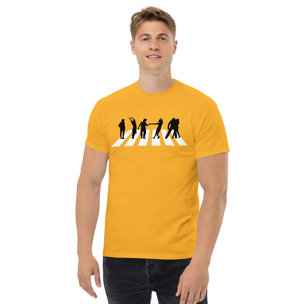 Miniaturbild: Crosswalk and Do not Disturb Classic Shirt