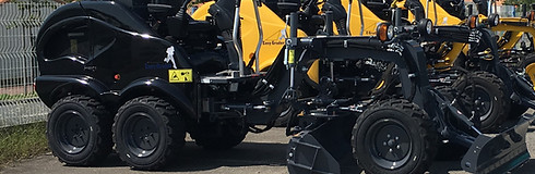 black compact grader