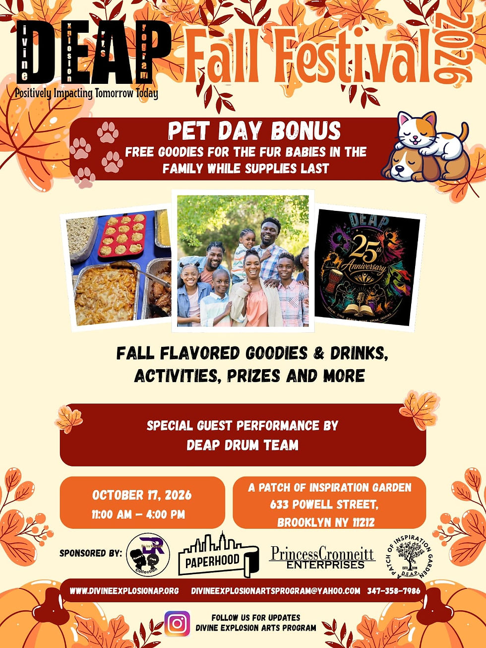 DEAP Fall Festival 2026