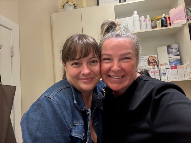 Smiling women from our Downtown Vancouver Wax Studio