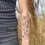 Thumbnail: Coneflower Temporary Tattoo