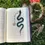Thumbnail: Snake Leather Bookmark in Book