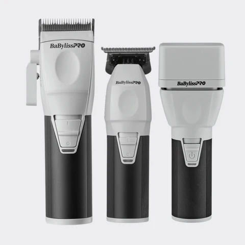 BabylissPro CoreFX Clipper, Trimmer and Double Foil Shaver Bundle