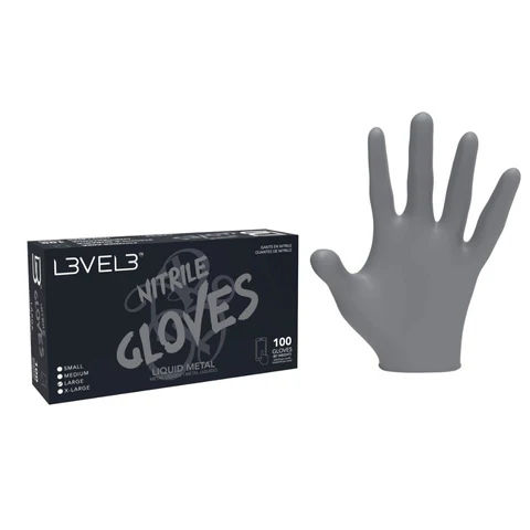 Thumbnail: L3VEL3 Professional Barber Nitrile Gloves
