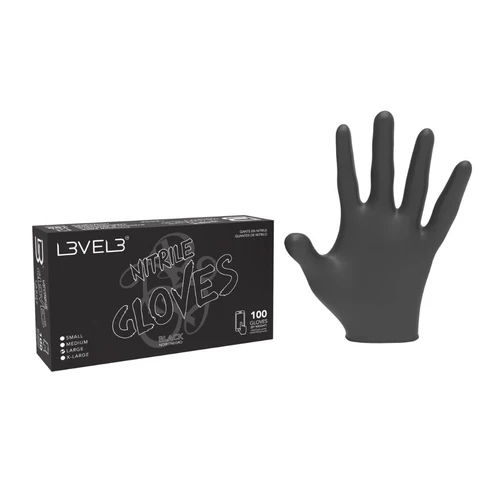 L3VEL3 Professional Barber Nitrile Gloves