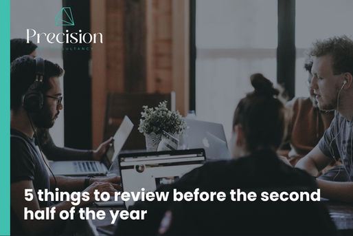 5 things to review before the second half of the year