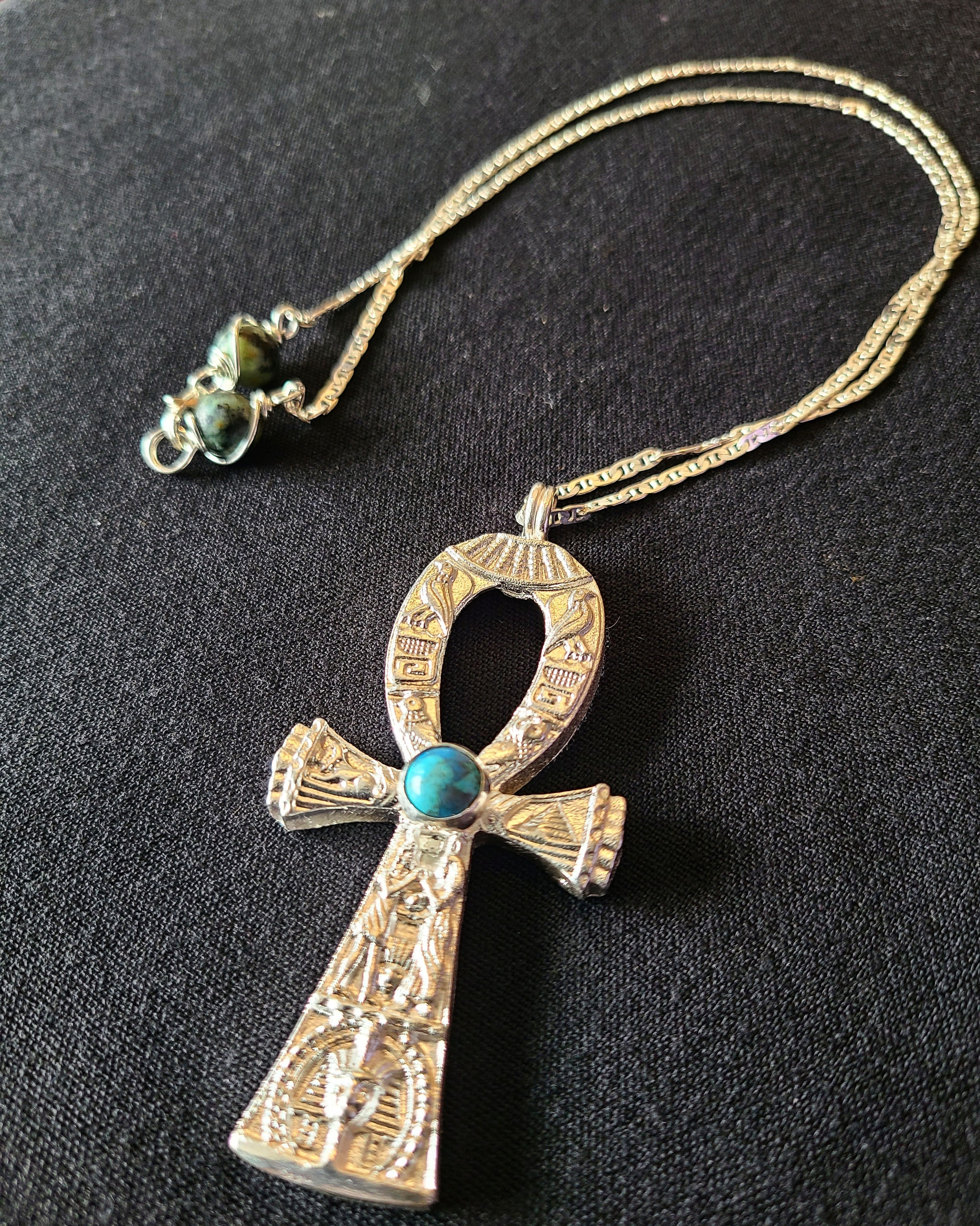 Custom .995 Sterling Silver Ankh