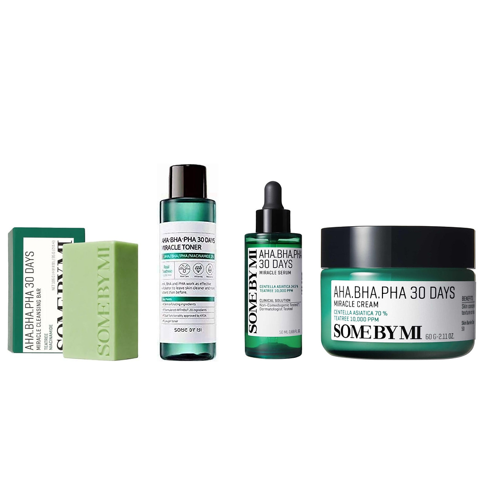 Affordable Solutions for Acne: Some By Mi Miracle Line