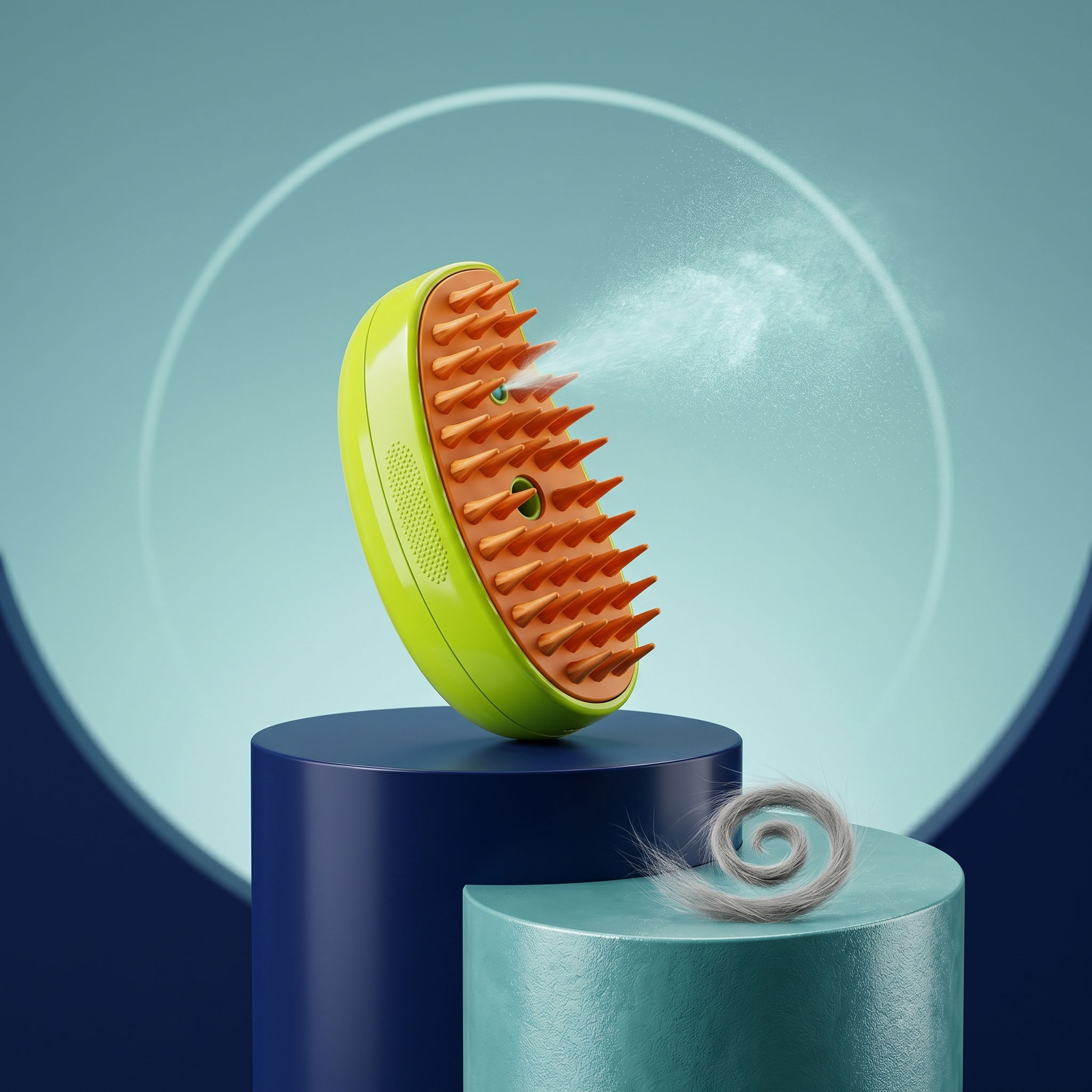 Escova Removedora de Pelos a Vapor