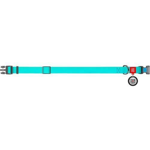 Thumbnail: Waterproof Dog Collar Heavy Duty Adjustable for Medium Dogs M Size Glow in Dark
