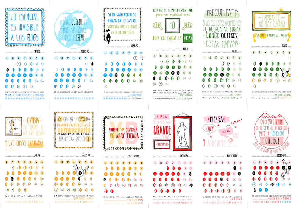 Calendario boda