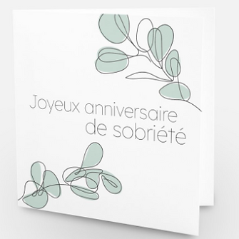 joyeux anniversaire de sobriété