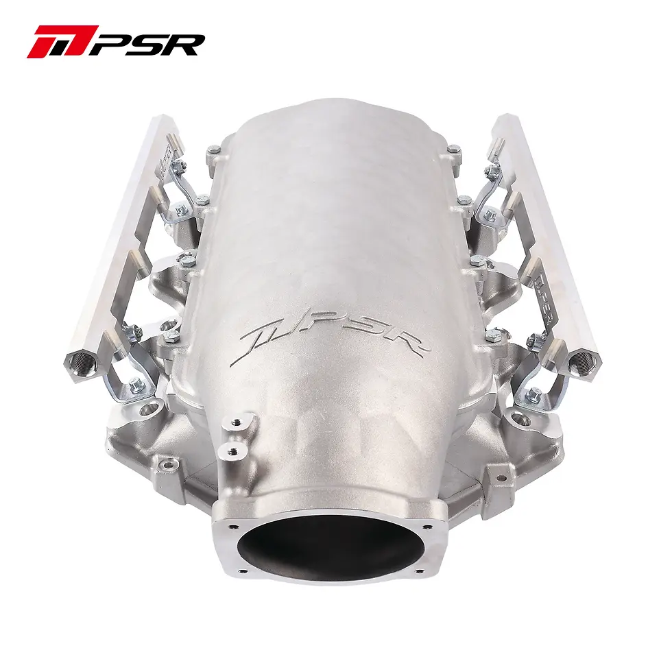 Thumbnail: PSR Intake Manifolds for GM LS1 LS2 LS6 Engine Low RAM with Top-Feed Plenum