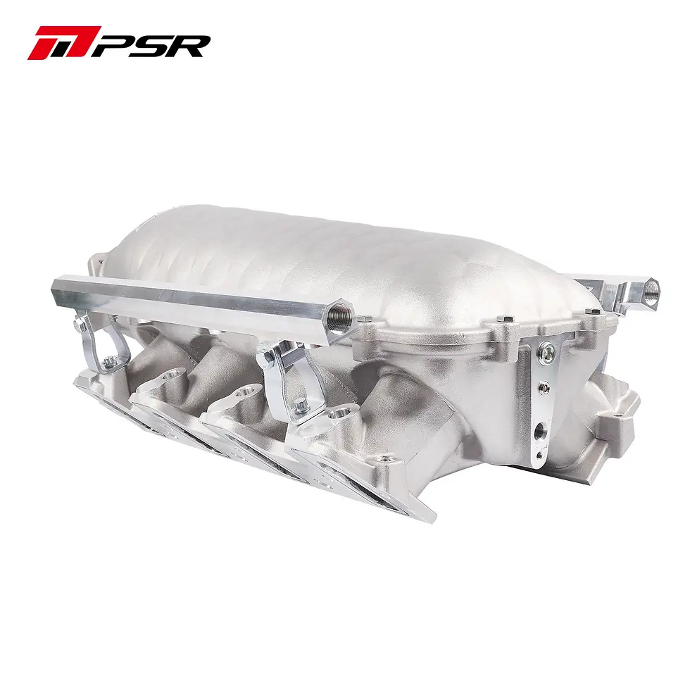 Thumbnail: PSR Intake Manifolds for GM LS1 LS2 LS6 Engine Low RAM with Top-Feed Plenum