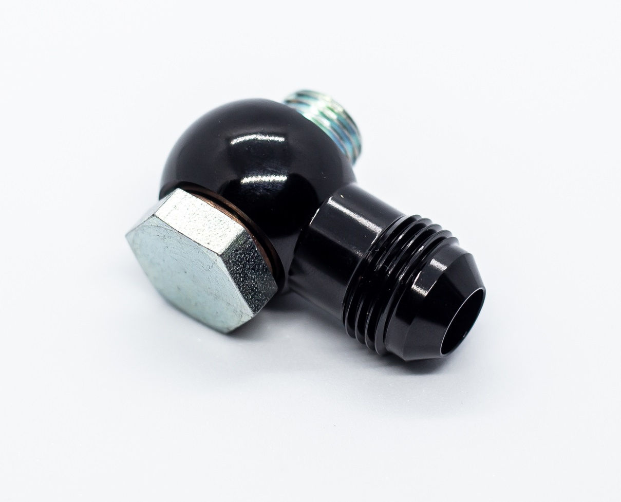 COMPLETE METRIC BANJO TO AN MALE STEEL BOLT