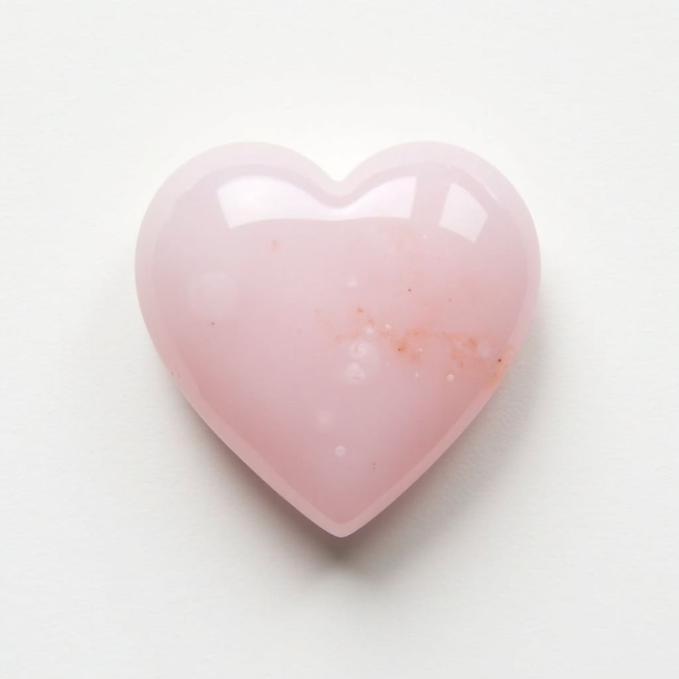 Polished Rose Quartz