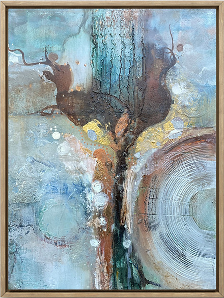 Energetische Kunst -"Aufbruch"- Original Werk by Vanessa Kirves