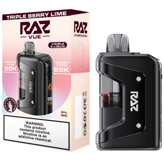 RAZ VUE Kit | Triple Berry Lime | ~50000 Puffs