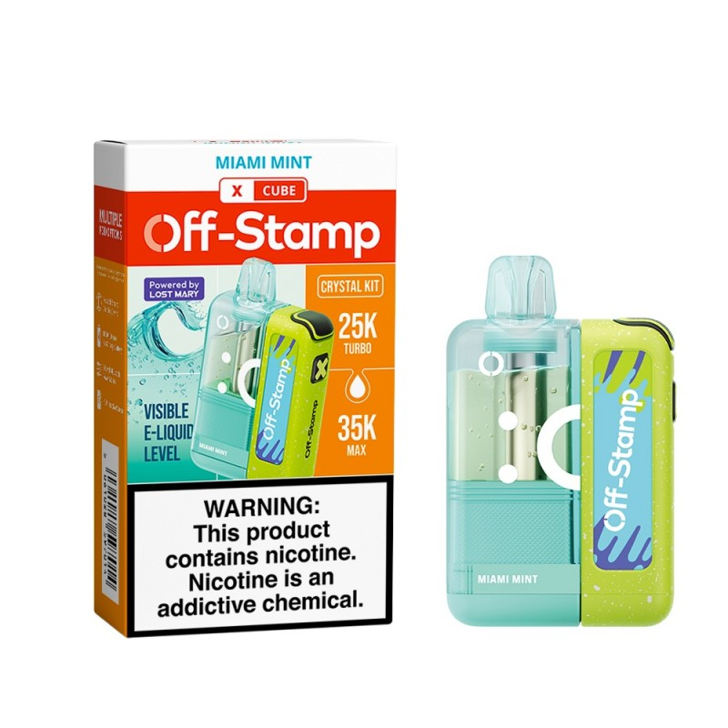 OFF STAMP Kit | Miami Mint | ~35000 Puffs