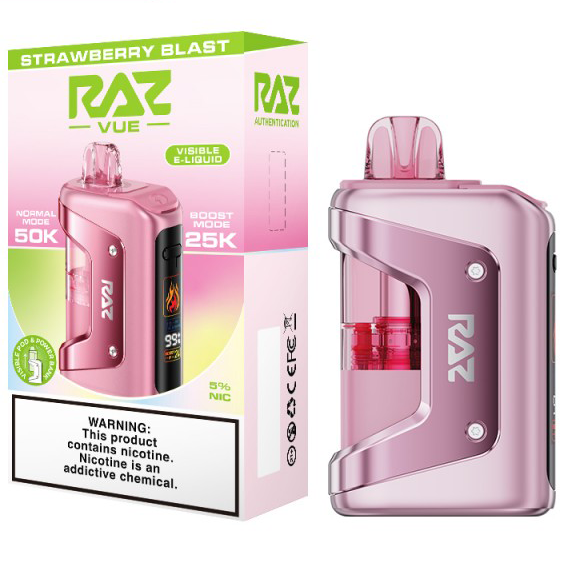 RAZ VUE Kit | Strawberry Blast | ~50000 Puffs