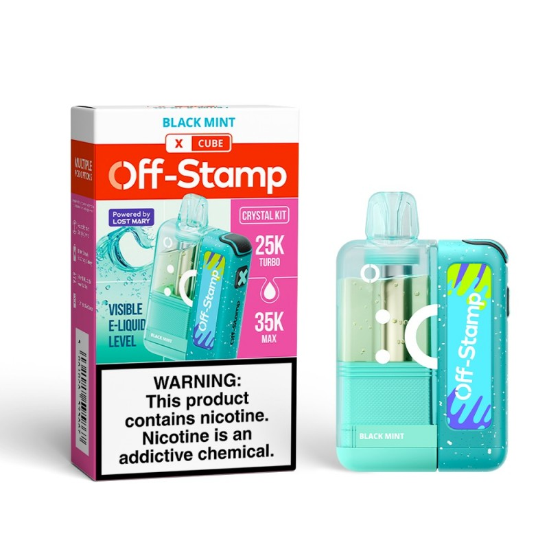 OFF STAMP Kit | Black Mint | ~35000 Puffs
