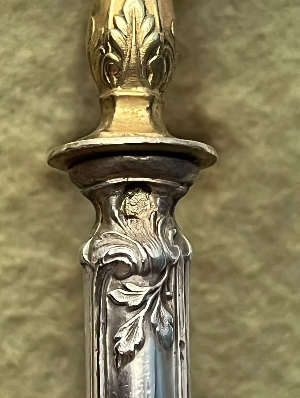 Miniature : Service à miniardises argent et vermeil XIXème