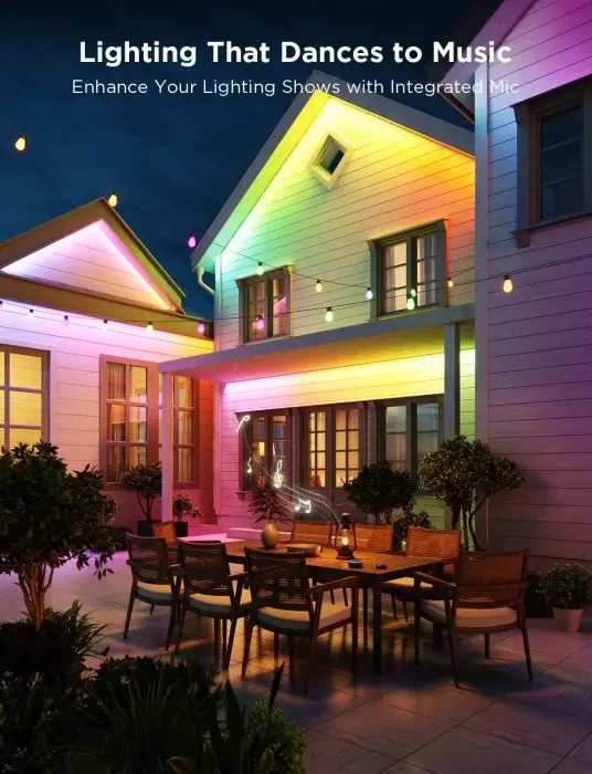 Miniatură: Set 4 proiectoare Govee Ground Lights 2 H8057 RGBICWW LED, Matter, 24W,1000lm